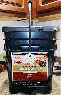 Wise Company Emergency Food Supply Dinners 120 Servings 463 oz