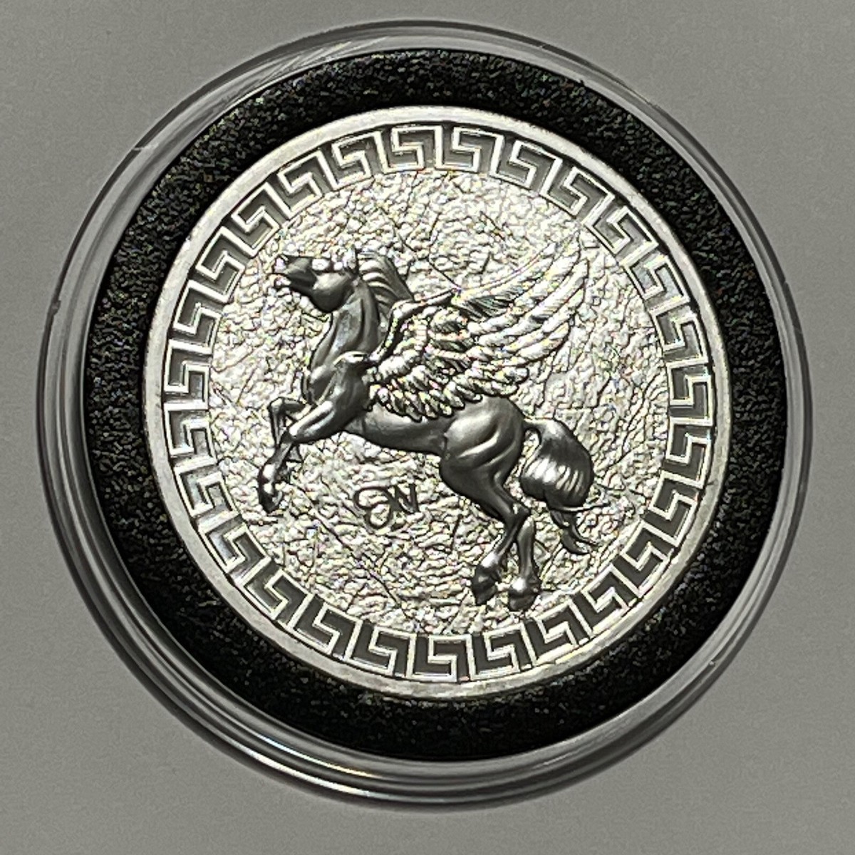 純銀(.999)お馬さんの【1 TROY OZ.999 FINE SILVER】 Pegasus Horse Collectible Coin 1 Troy Oz .999 Fine Pure Silver