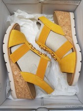 Gabor Gr.40/ 6,5 Sommerschuhe Gelb Neu Damen