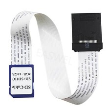 SD Male to SD card Female Flexible Card Extension cable Extender Adapter reader