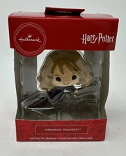 Harry Potter HERMIONE GRANGER ON BROOM Hallmark 2019 Christmas Ornament NIB