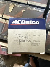 Ac Delco Engine Coolant Thermostat Part Number - 12559337 For GM