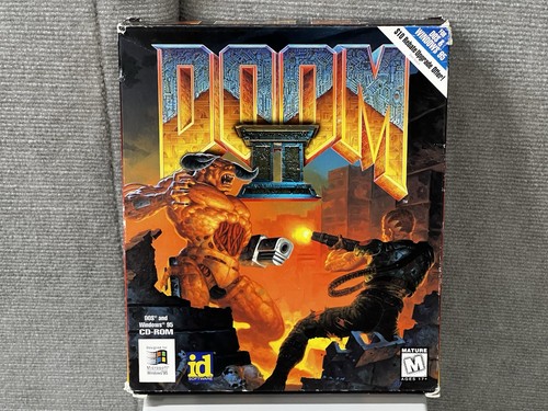 Vintage Doom II PC Game – Big Box CD-ROM – ID Software - Picture 12 of 13