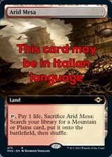 MTG ARID MESA FOIL EXC - MESA ARIDA - MH2 EXTRA IT - MAGIC