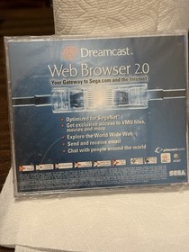 SEGA Dreamcast Web Browser 2.0 with SegaNet Brand New Factory Sealed Disc