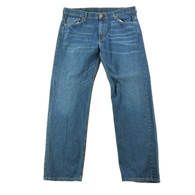 Levi Strauss Jeans Levis 569 Loose Fit Größe W38/L34 Herren blau #QWE3857