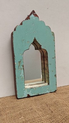 vintage wall mirror wood framed mirror distressed look mirror frame mehrab frame
