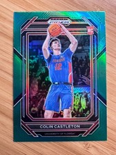 Colin Castleton 2023-24 Panini Prizm Draft Picks - RC Green Prizm #45