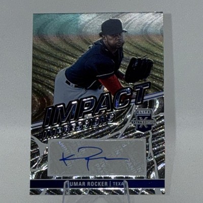 Panini 2023 Elite Extra Edition Kumar Rocker Impact Impressions Auto #II-KMR