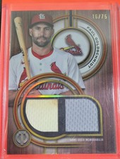 2025 Topps Tribute #DR-PG Paul Goldschmidt Dual Relic Single Player #16/75