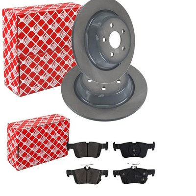 FEBI BREMSSCHEIBEN 316mm + BELÄGE HINTEN passend für FORD MONDEO 5 V MK5 Kombi