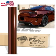 Supercast Chrome Car Vinyl Vehicle Wrap Sticker Easy Stretch Decal Sheet Film