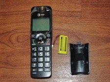 New - Accessory Phone Handset Black - Fits AT T Cordless Model CL83519