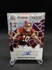 Antonio Gandy-Golden 2020 Panini Mosaic #RS40 Rookie Scripts Silver Auto (RC)
