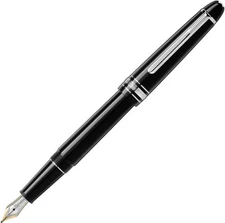 MONTBLANC Fountain Pen Meisterstuck 145  .Platinum 14K M Nib Prime. Day Sale.