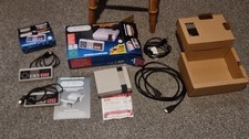 Nintendo Classic Mini NES Grey Gaming Console Tested Working & Extra Controller