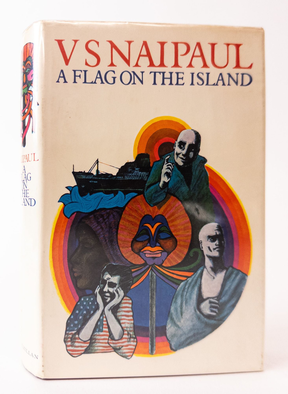 V S Naipaul / A FLAG ON THE ISLAND Signed 1st Edition 1967