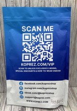 Koprez Size XL Professional Grade Compression Foot Sleeve Ankle Black New