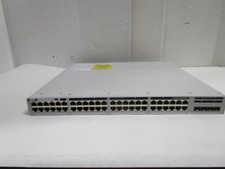CISCO Catalyst 9300L C9300L-48P-4X-A V05 48 Port PoE 4x10G Uplink Switch PREOWN