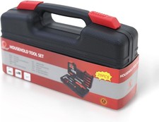 39-Piece Household Tools Kit Essential Home Repair Set with Plastic Toolbox - Image 4