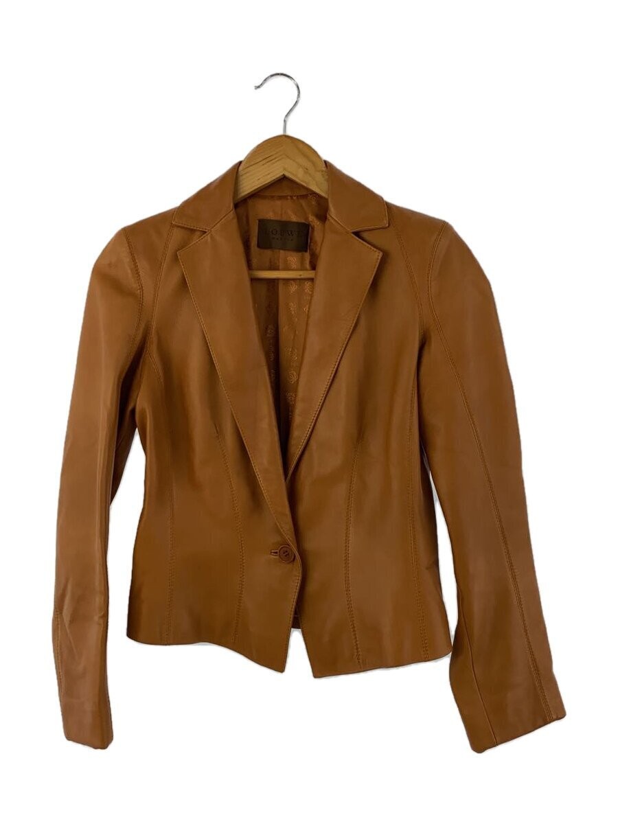 Loewe Leather Jacket Blouson/38/Sheep Leather/Brw 3411