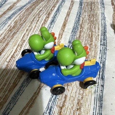 Nintendo Super Mario Yoshi McDonald's Toy Cars 2021 Lot of 2