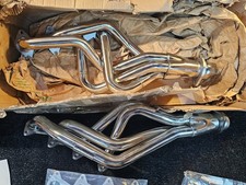 Qty 2 Pypes Headers Hdr55s Long Tube Exhaust 304 Ss Fits 05-10 Mustang Gt