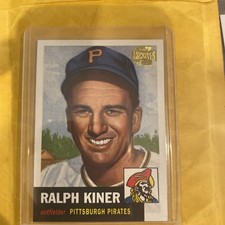 2001 Topps Archives #243 Ralph Kiner Pittsburgh Pirates PWE 