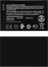 BL 4XL Battery for Nokia 6300 4G TA 1324 8000 Rechargeable 0 Cycle Battery