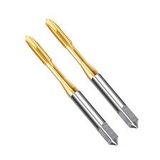 2 PCS Spiral Point Plug Threading Tap M3.5 x 0.6 Thread, Ground Threads H2 3 ...
