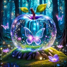 Butterfly Diamond Art Kits for Adults, 14x14 inches, QY067