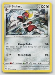 Bisharp 134/202 Sword & Shield Base Set Uncommon