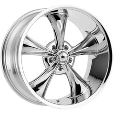 Ridler 695 20x8.5 5x4.75 0mm Chrome Wheel Rim 20 Inch