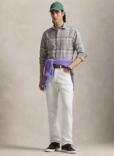 125 Polo Ralph Lauren Men s Classic Fit Plaid Oxford Shirt Multicolor Medium