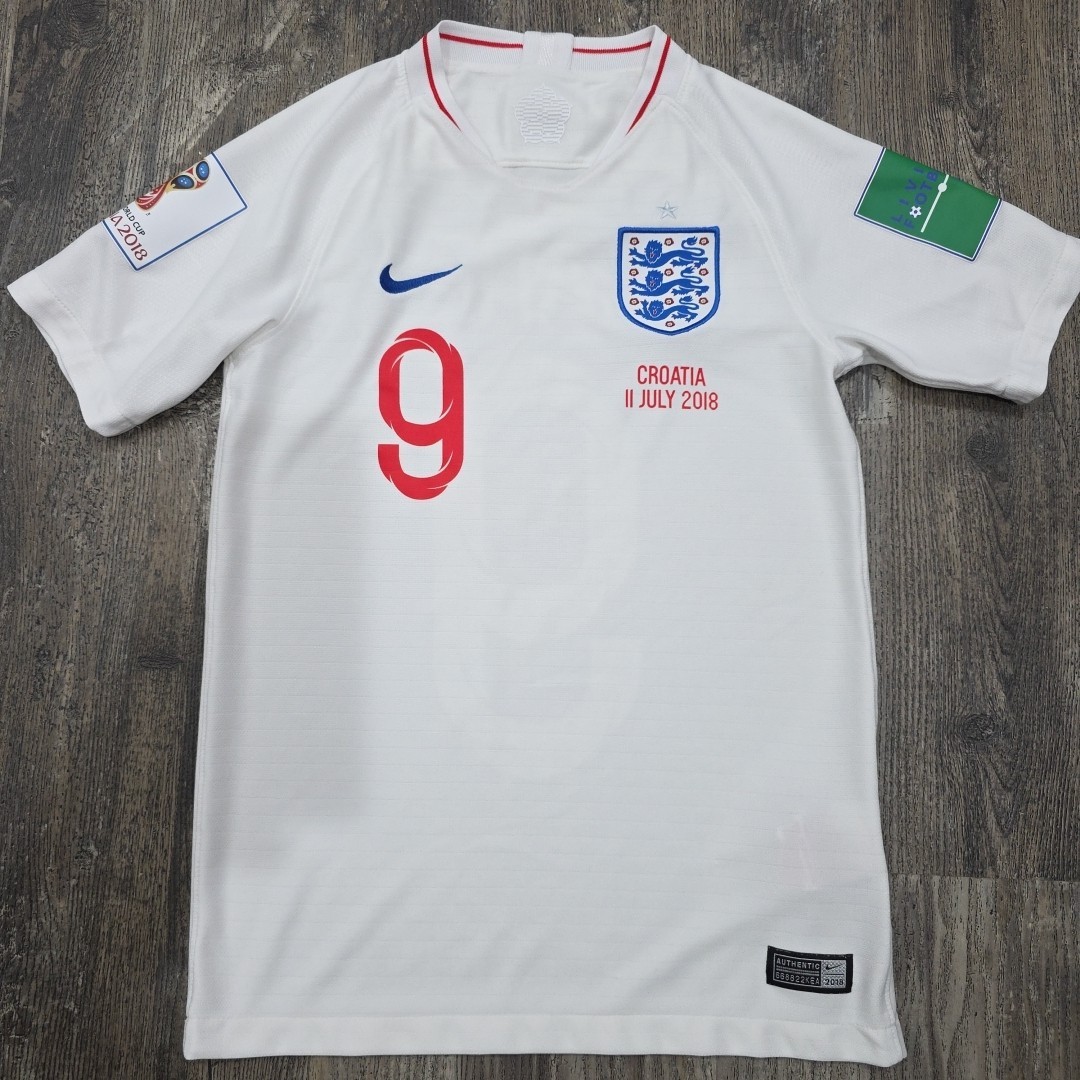 2018 Nike England Home Soccer Jersey Harry Kane Kids M World Cup