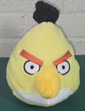 Angry Birds Chuck Yellow Bird 7.5" Plush Stuffed Animal Commonwealth 2010 Rovio