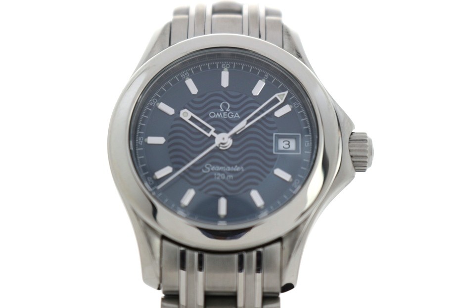 OMEGA Movement Seamaster 120 Blue Stainless