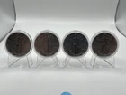 2023 AMERICAN SILVER EAGLE 1 oz .999 Silver, Lot of 4. In capsule.