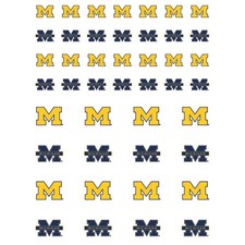 Michigan Wolverines Small Sticker Sheet - 2 Sheets