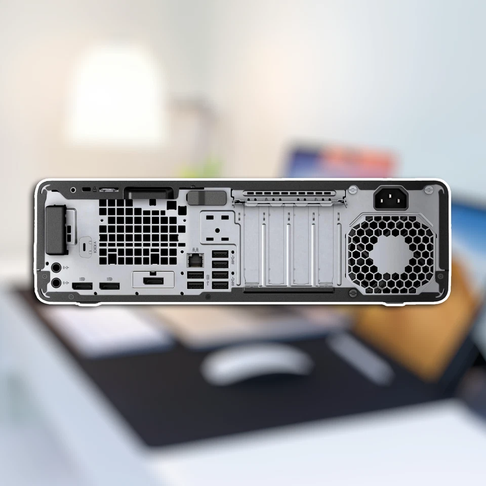 HP EliteDesk 800 G4 SFF Windows 11 PC (Intel i5 8th / Dual 4TB/256GB / 16GB RAM) - Image 2 of 2