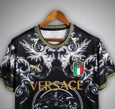 Italy Versace Black special Football Shirt 2025/2026 | eBay