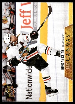 2020-21 Upper Deck UD Canvas Duncan Keith Chicago Blackhawks #C139