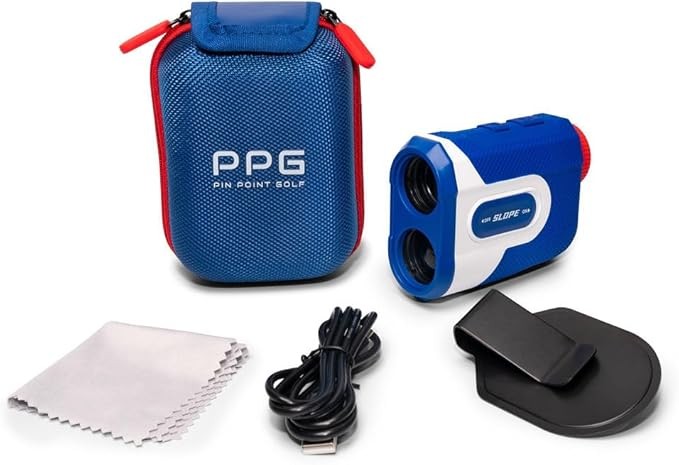 New GOLF RANGEFINDER PPG CaddyVision Laser 650 Yard Range 7X Magnification NIB !