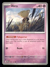 Abra 080/167 Common Twilight Masquerade Pokemon Near Mint