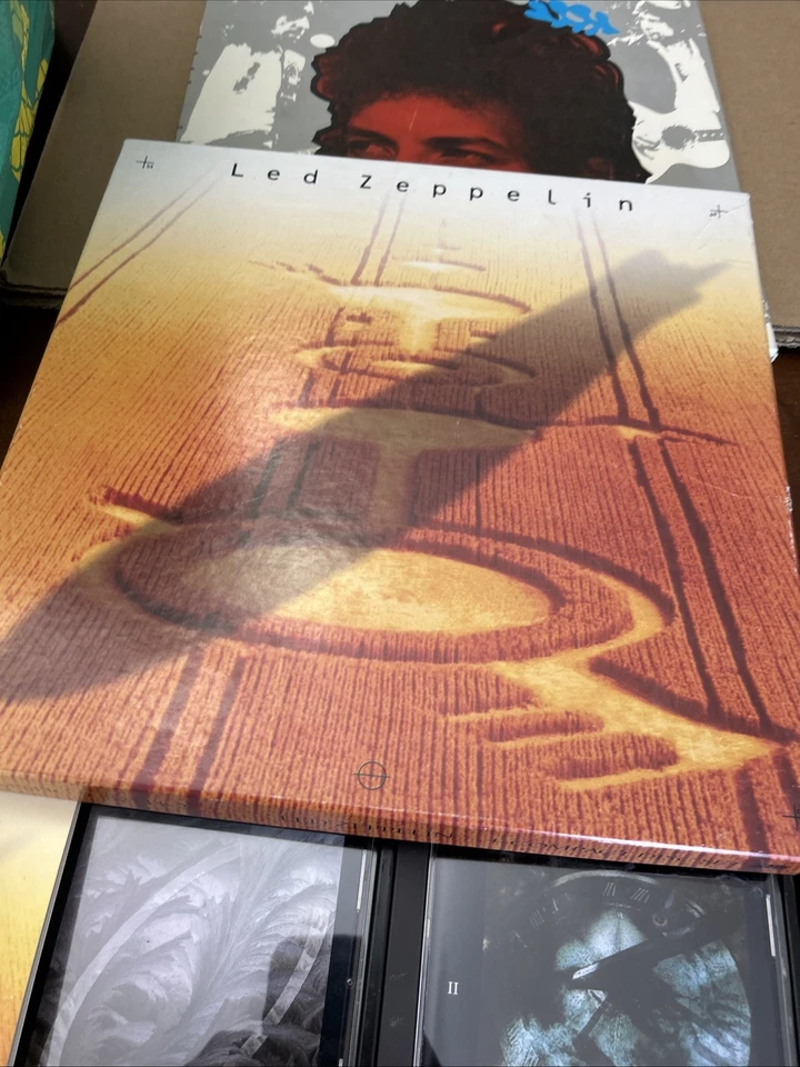 1990 Led Zeppelin 4 Compact Disc Box Set Atlantic 7 82144-2 Out Of Print Foto 2 de 4