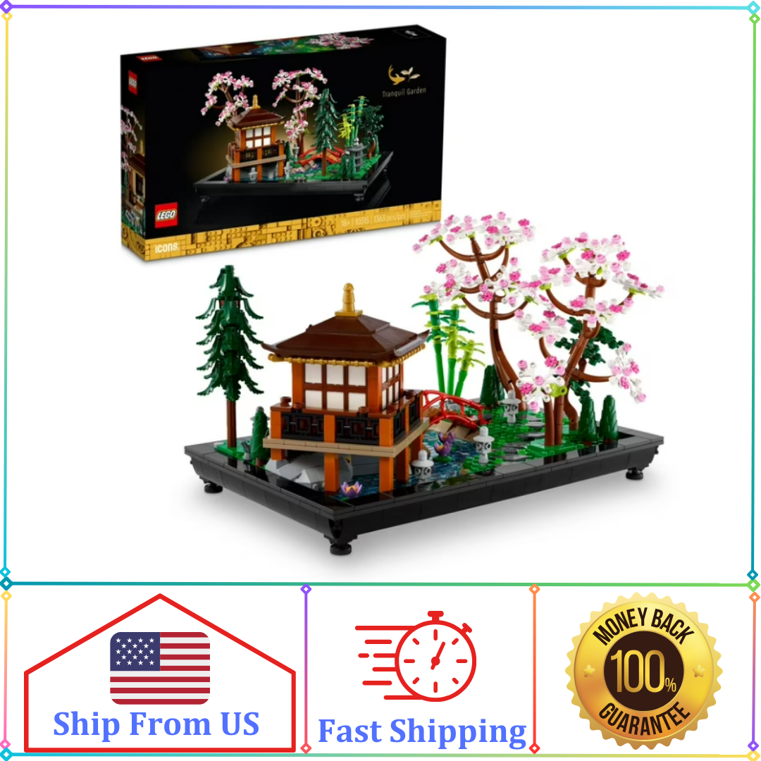 NEW LEGO ICONS 10315 Tranquil Garden: Zen Japanese Creative