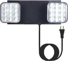 LED Emergency Lights with Battery Backup, Commercial Emergency Light Fixtures fo