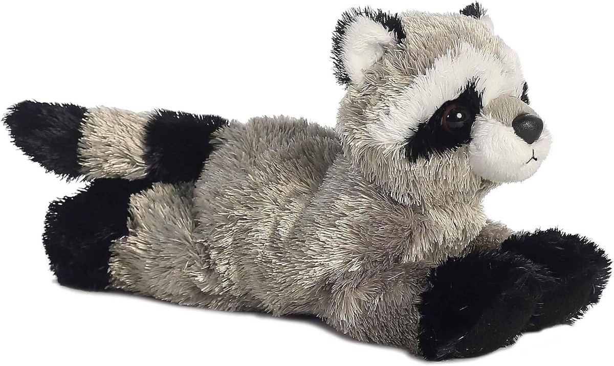 Charming 8-Inch Rascal Raccoon Stuffed Animal - For Cuddles and
