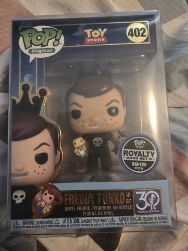 Funko Pop! Digital Freddy Funko as Sid #402 Toy Story 🔥 LE Rare w/ hard case