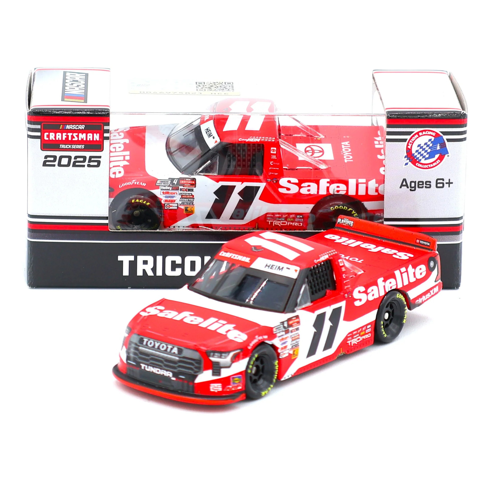 Corey Heim 2025 Safelite Phoenix Win 1:64 Nascar Diecast
